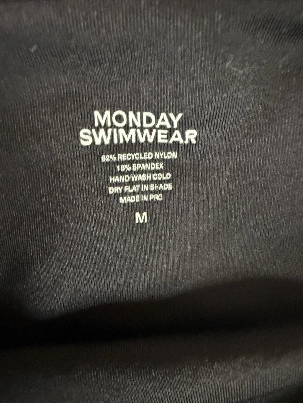 Monday Swimwear Black bikini